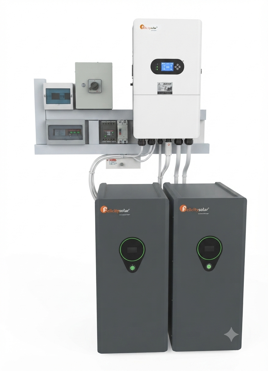 Premium solar equipment installation