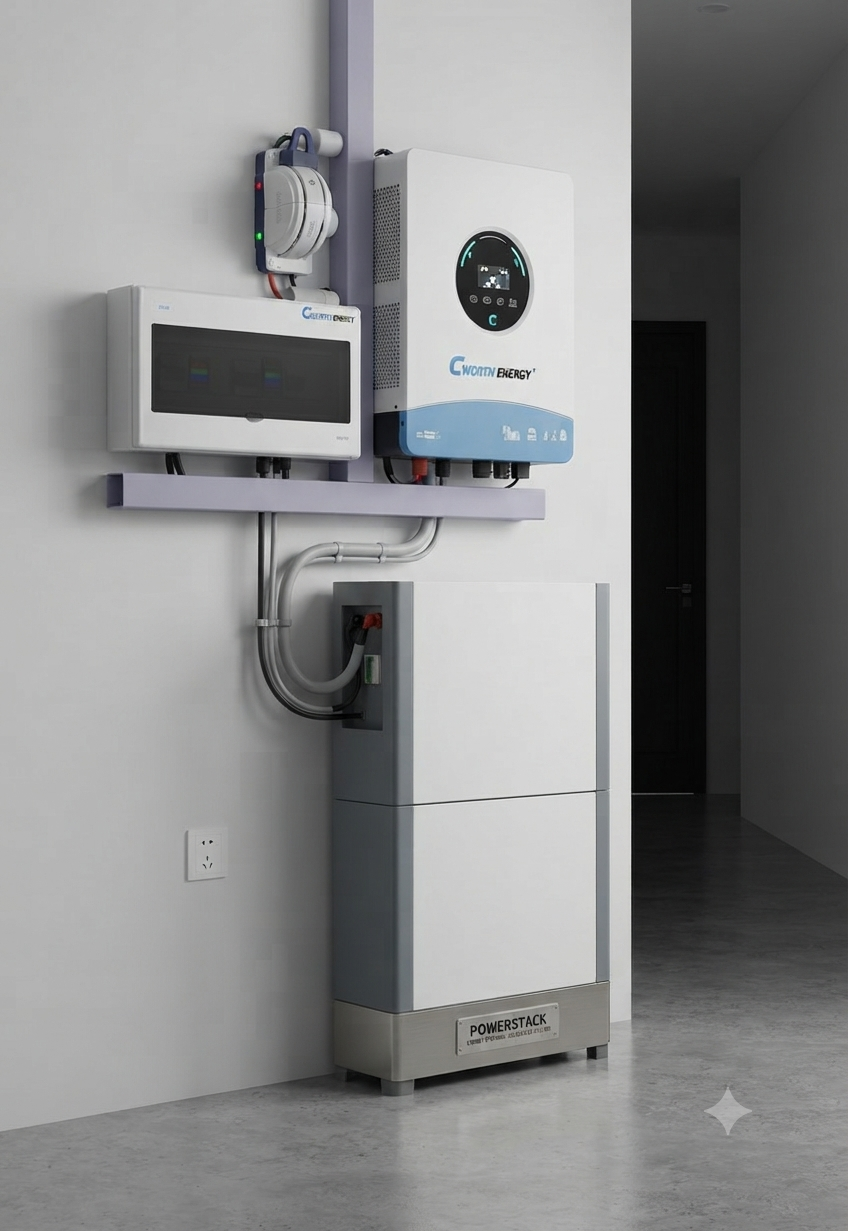 Solar junction box installation